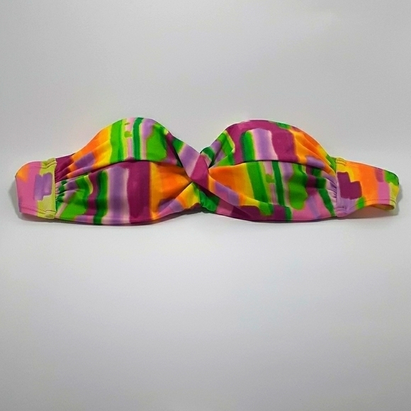 Victoria’s Secret Front Twist Bandeau Multicolored Size 34 C - Picture 8 of 8